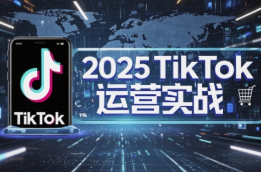 2025TikTok电商运营,掌握TikTok店铺运营核心技巧,实现低成本高转化-任性资源网